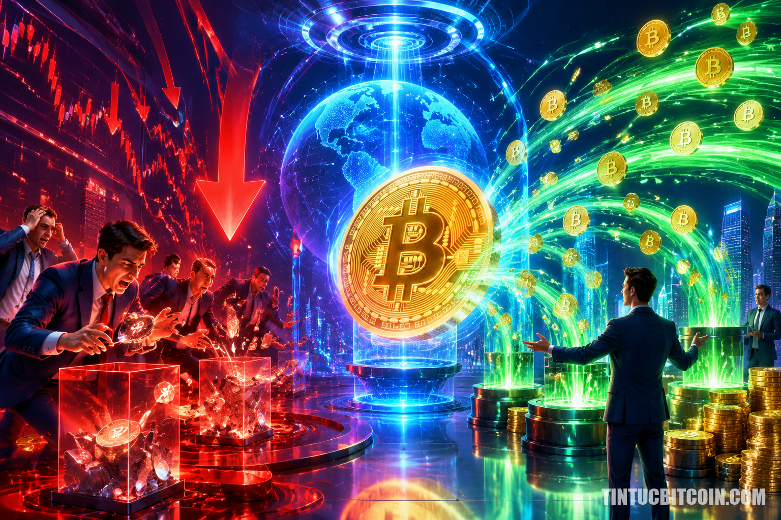 Nhà đầu tư ngắn hạn bán ra khi vốn âm thầm đổ vào Bitcoin - Tin Tức Bitcoin - Cập Nhật Tin Tức Coin Mới Nhất 24/7 2026 Nhà đầu tư ngắn hạn bán ra khi vốn âm thầm đổ vào Bitcoin
