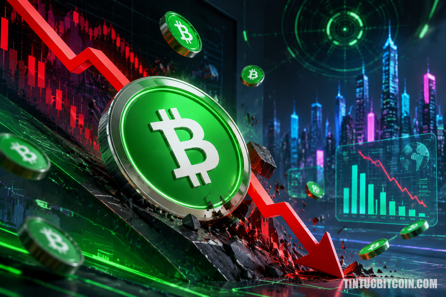 Xu hướng giảm dài hạn đe dọa Bitcoin Cash phục hồi từ 200 USD - Tin Tức Bitcoin - Cập Nhật Tin Tức Coin Mới Nhất 24/7 2026 Xu hướng giảm dài hạn đe dọa Bitcoin Cash phục hồi từ 200 USD