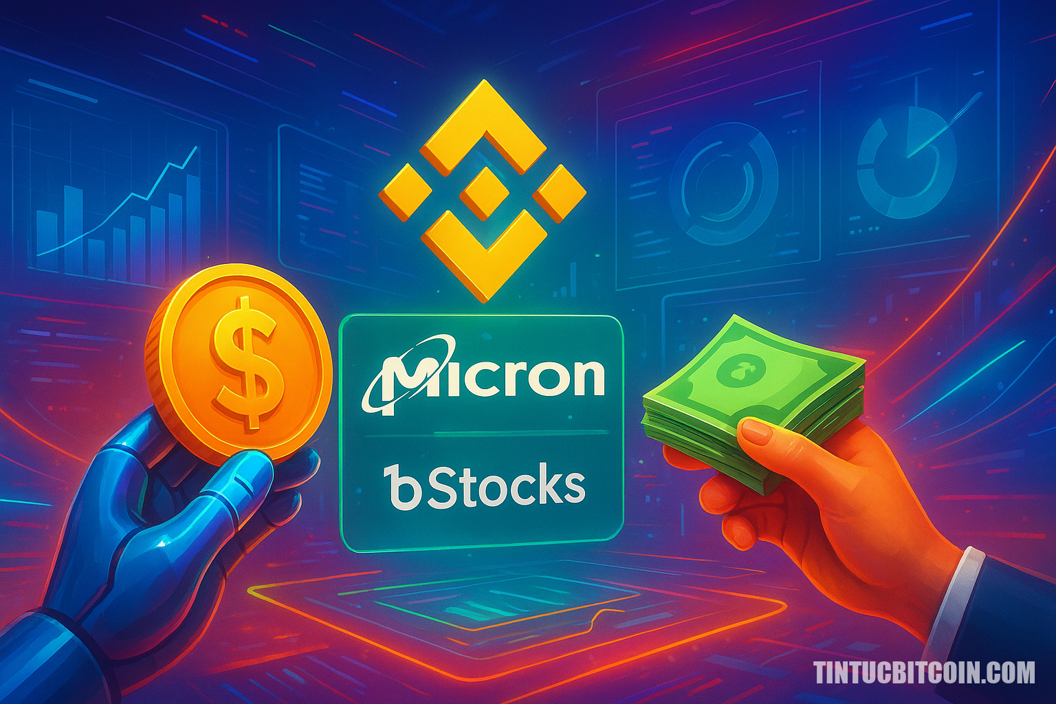 Binance hỗ trợ chi trả cổ tức tiền mặt Micron (MU) qua bStocks - Tin Tức Bitcoin - Cập Nhật Tin Tức Coin Mới Nhất 24/7 2026 Binance hỗ trợ chi trả cổ tức tiền mặt Micron (MU) qua bStocks