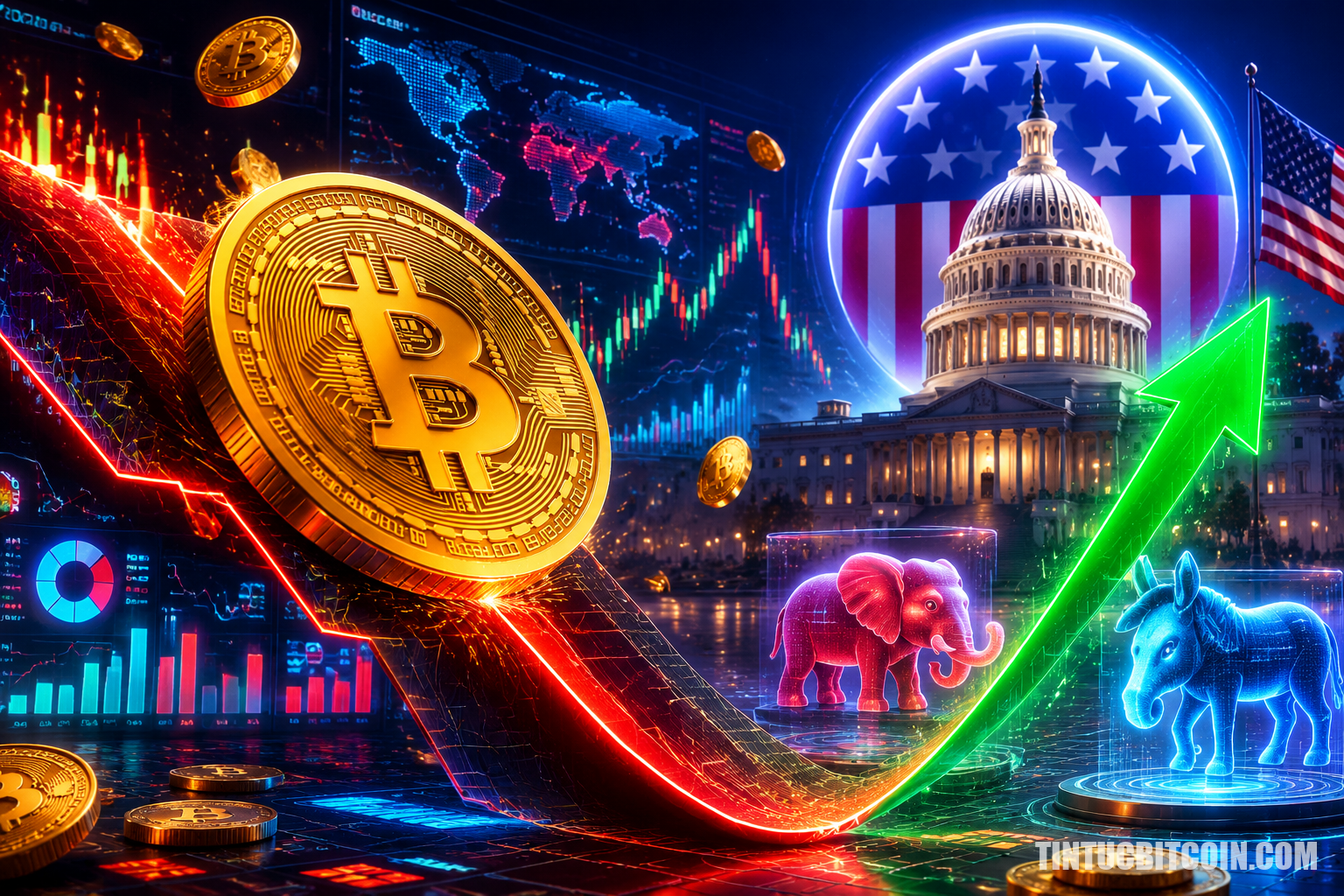 Bitcoin sắp chạm đáy trước bầu cử giữa kỳ Mỹ? - Tin Tức Bitcoin - Cập Nhật Tin Tức Coin Mới Nhất 24/7 2026 Bitcoin sắp chạm đáy trước bầu cử giữa kỳ Mỹ?