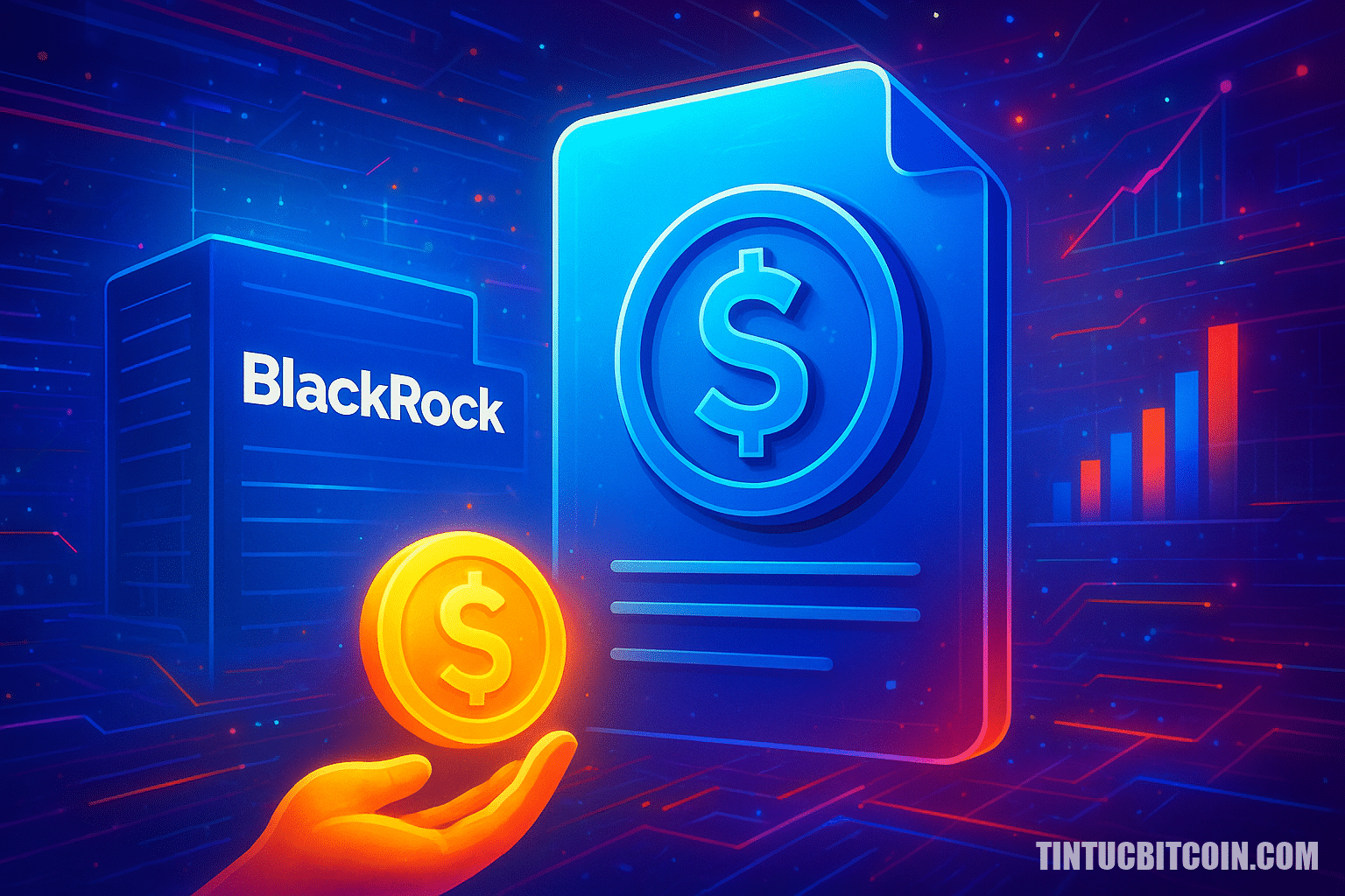 BlackRock nộp hồ sơ quỹ thị trường tiền tệ token hóa - Tin Tức Bitcoin - Cập Nhật Tin Tức Coin Mới Nhất 24/7 2026 BlackRock nộp hồ sơ quỹ thị trường tiền tệ token hóa
