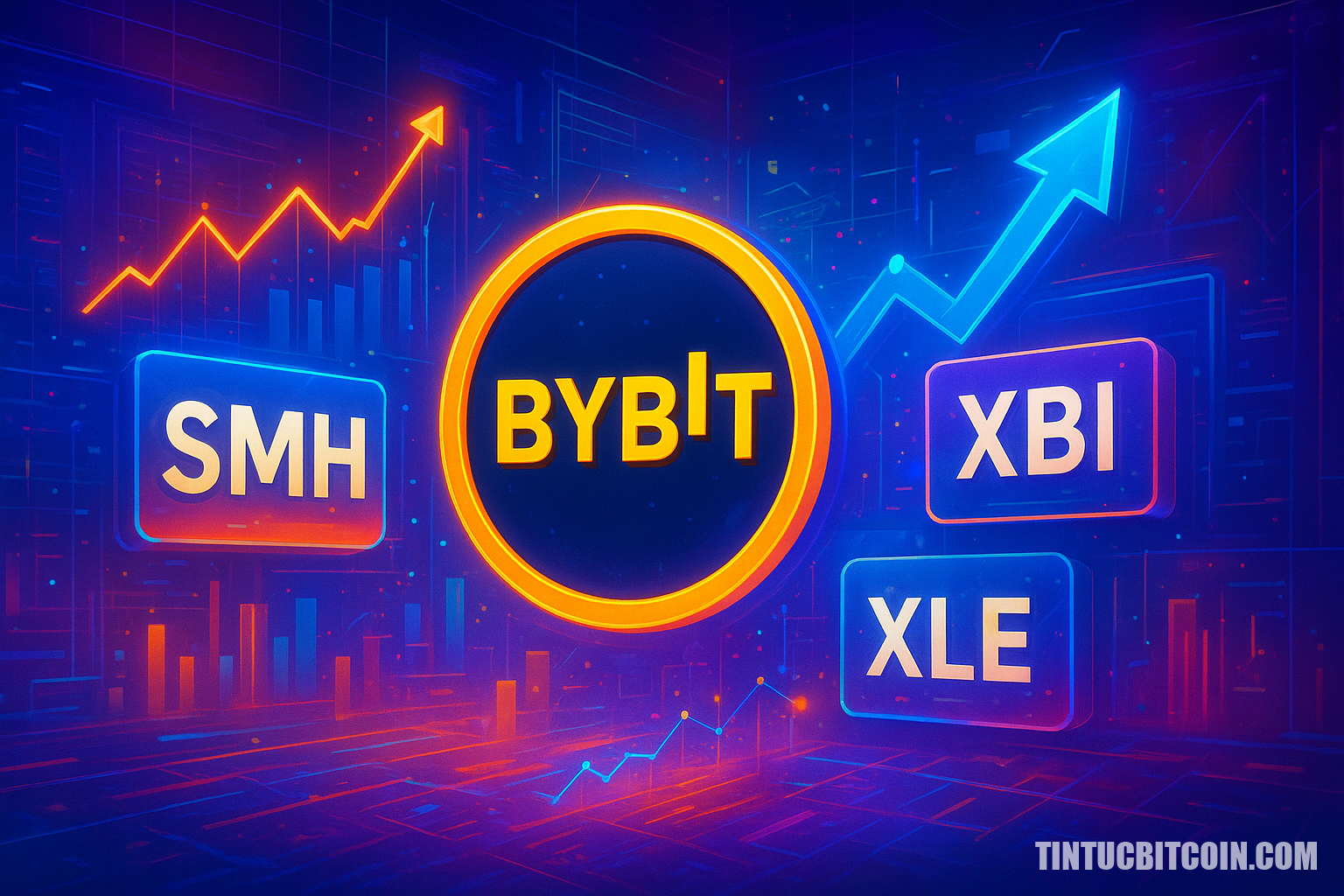 Bybit ra mắt hợp đồng vĩnh cửu cổ phiếu SMH, XBI, XLE Mỹ - Tin Tức Bitcoin - Cập Nhật Tin Tức Coin Mới Nhất 24/7 2026 Bybit ra mắt hợp đồng vĩnh cửu cổ phiếu SMH, XBI, XLE Mỹ