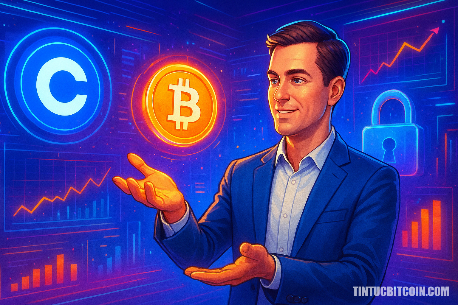 CEO Coinbase: Tự lưu ký là chìa khóa để đạt 1 tỷ người dùng crypto - Tin Tức Bitcoin - Cập Nhật Tin Tức Coin Mới Nhất 24/7 2026 CEO Coinbase: Tự lưu ký là chìa khóa để đạt 1 tỷ người dùng crypto