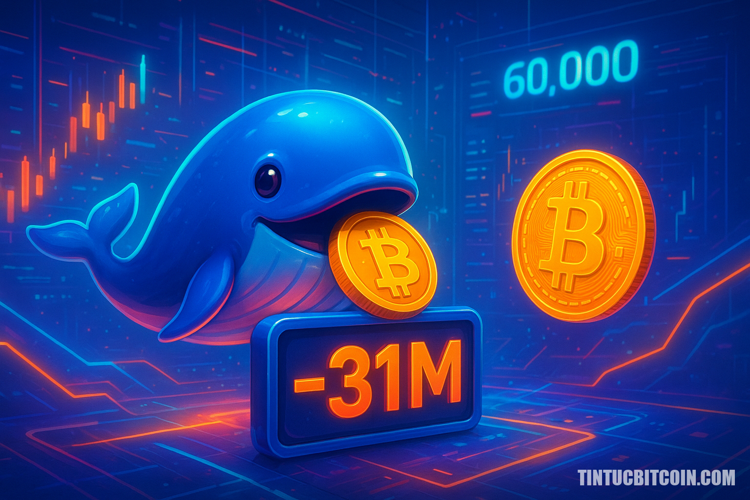 Cá voi Bitcoin đặt cược short 31 triệu USD, BTC sẽ về 60.000 USD? - Tin Tức Bitcoin - Cập Nhật Tin Tức Coin Mới Nhất 24/7 2026 Cá voi Bitcoin đặt cược short 31 triệu USD, BTC sẽ về 60.000 USD?