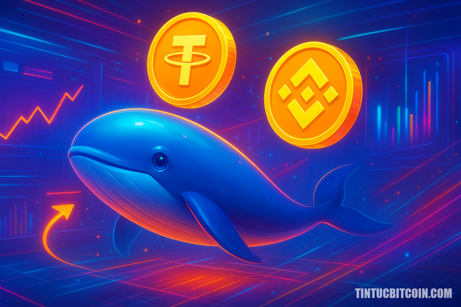 Cá voi phát hiện chuyển 55 triệu USDT lên Binance - Tin Tức Bitcoin - Cập Nhật Tin Tức Coin Mới Nhất 24/7 2026 Cá voi phát hiện chuyển 55 triệu USDT lên Binance