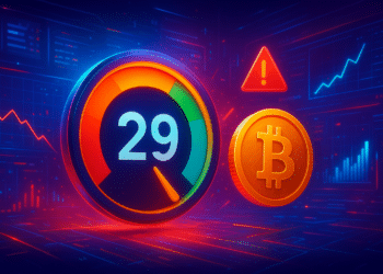 Chỉ số Fear and Greed của Crypto ở 29, thị trường vẫn sợ hãi