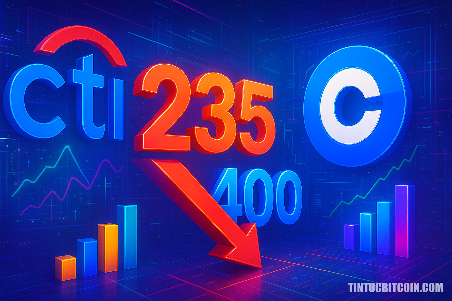 Citigroup hạ giá mục tiêu Coinbase xuống 235 USD từ 400 USD - Tin Tức Bitcoin - Cập Nhật Tin Tức Coin Mới Nhất 24/7 2026 Citigroup hạ giá mục tiêu Coinbase xuống 235 USD từ 400 USD