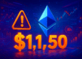 CryptoQuant cảnh báo Ethereum có thể chạm đáy 1,15 nghìn USD?