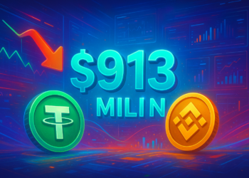 Dòng tiền rút khỏi Binance USDT chạm 913 triệu USD trong 24 giờ