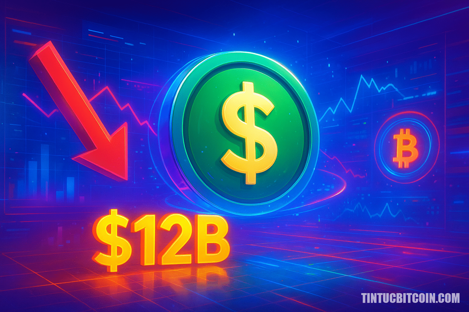 Dòng tiền stablecoin rút ròng 12 tỷ USD, chưa thấy tín hiệu tăng giá crypto - Tin Tức Bitcoin - Cập Nhật Tin Tức Coin Mới Nhất 24/7 2026 Dòng tiền stablecoin rút ròng 12 tỷ USD, chưa thấy tín hiệu tăng giá crypto