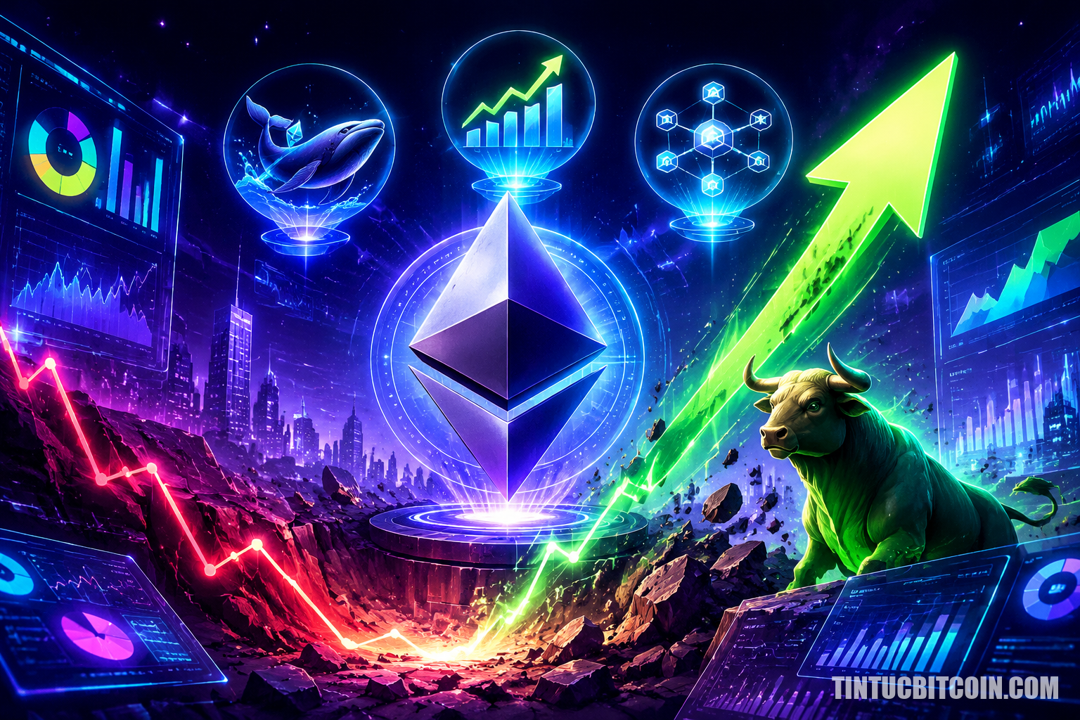 Giá Ethereum sắp chạm đáy? Ba tín hiệu cho thấy xu hướng đổi chiều - Tin Tức Bitcoin - Cập Nhật Tin Tức Coin Mới Nhất 24/7 2026 Giá Ethereum sắp chạm đáy? Ba tín hiệu cho thấy xu hướng đổi chiều