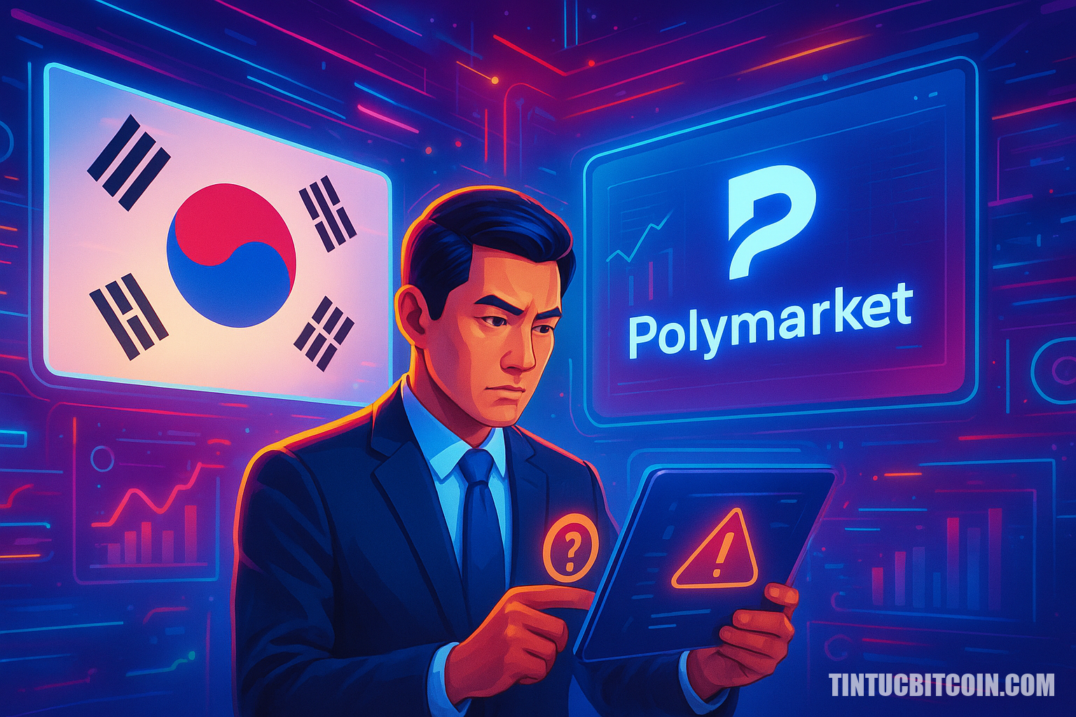 Hàn Quốc xem xét Polymarket vì nghi ngờ cờ bạc trái phép - Tin Tức Bitcoin - Cập Nhật Tin Tức Coin Mới Nhất 24/7 2026 Hàn Quốc xem xét Polymarket vì nghi ngờ cờ bạc trái phép