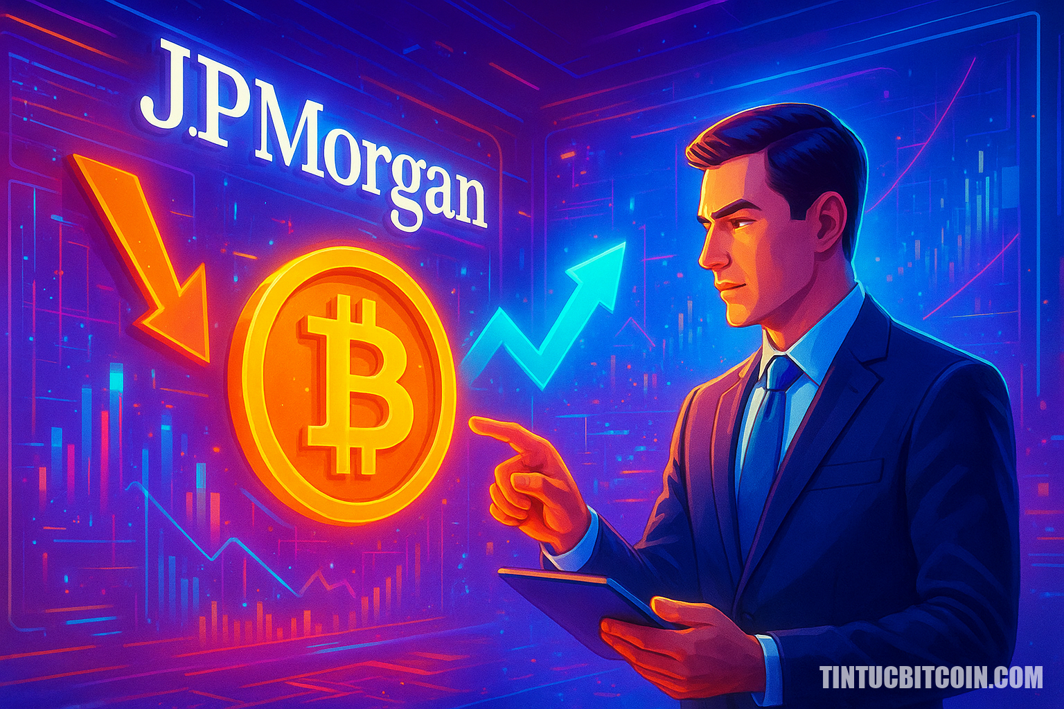 JP Morgan gọi chính sách bán Bitcoin của Strategy là rủi ro hai chiều - Tin Tức Bitcoin - Cập Nhật Tin Tức Coin Mới Nhất 24/7 2026 JP Morgan gọi chính sách bán Bitcoin của Strategy là rủi ro hai chiều