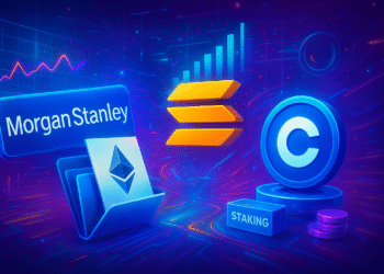 Morgan Stanley sửa hồ sơ ETF Ethereum, Solana; Coinbase giữ tài sản, staking
