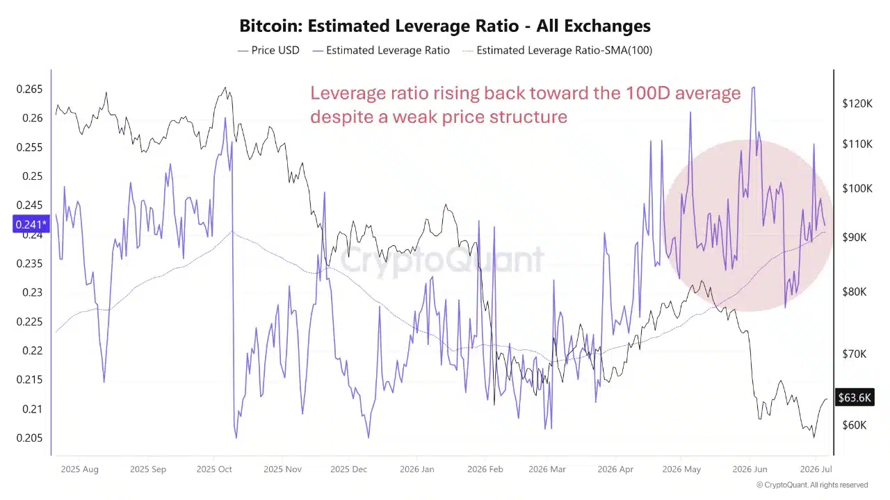 Bitcoin Estimated Leverage