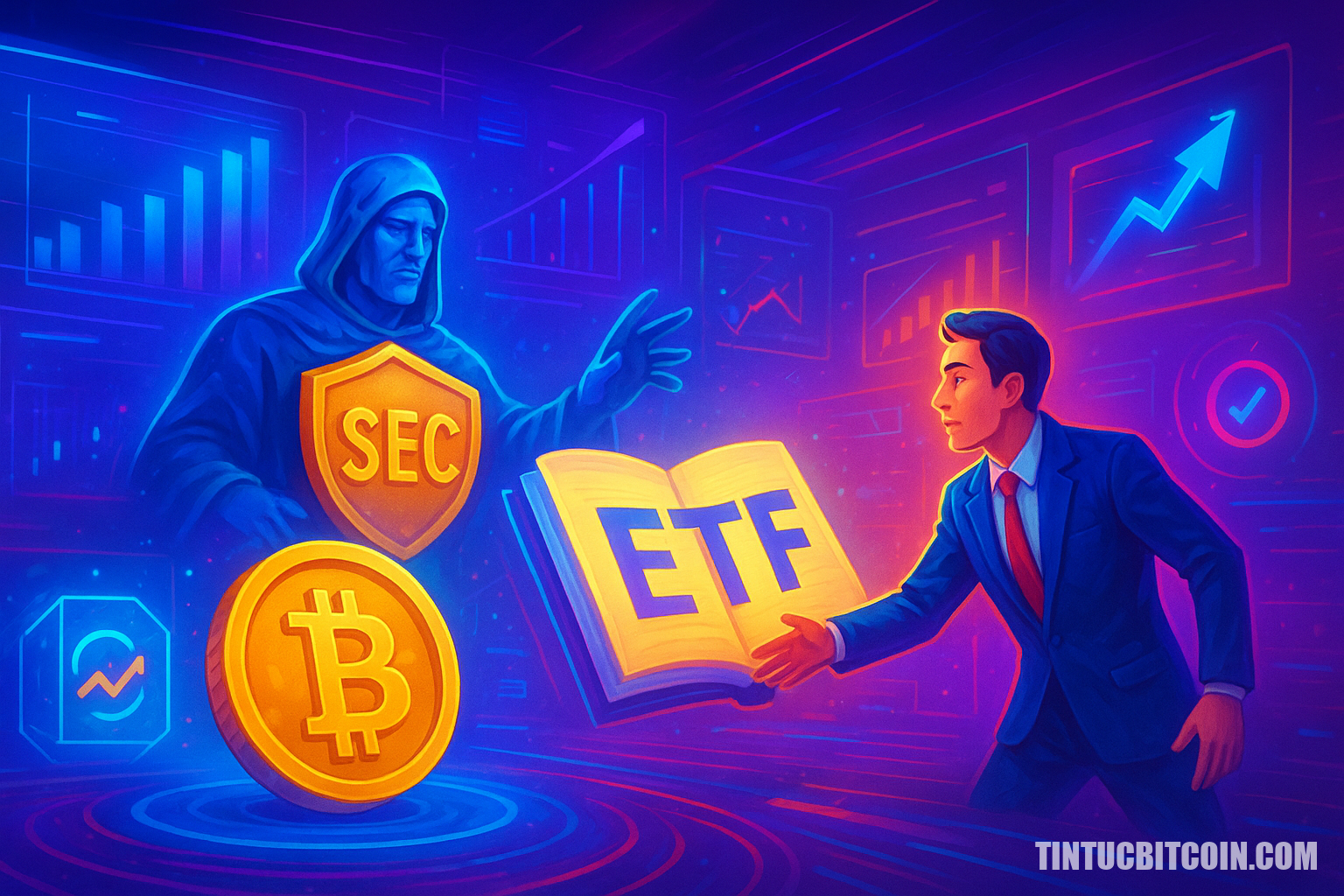 SEC xem xét quy định ETF cho quỹ crypto và thị trường dự đoán - Tin Tức Bitcoin - Cập Nhật Tin Tức Coin Mới Nhất 24/7 2026 SEC xem xét quy định ETF cho quỹ crypto và thị trường dự đoán