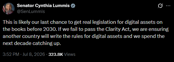 Thượng nghị sĩ Elizabeth Warren chỉ trích CLARITY Act là vé né trừng phạt - Tin Tức Bitcoin - Cập Nhật Tin Tức Coin Mới Nhất 24/7 2026 Sen. Warren CLARITY Act