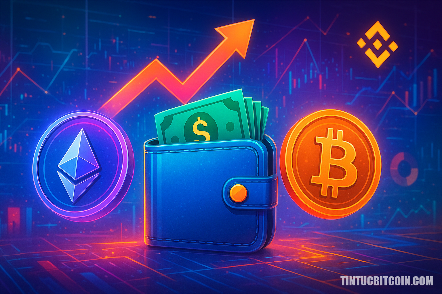 Ví rút 99,96 triệu USD ETH và WBTC từ Binance từ 30/6 - Tin Tức Bitcoin - Cập Nhật Tin Tức Coin Mới Nhất 24/7 2026 Ví rút 99,96 triệu USD ETH và WBTC từ Binance từ 30/6