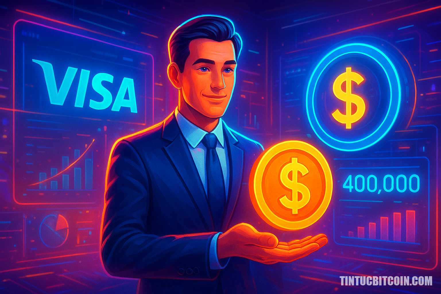 Visa tuyển Giám đốc cấp cao mảng Stablecoin Labs, lương tới 400.000 USD - Tin Tức Bitcoin - Cập Nhật Tin Tức Coin Mới Nhất 24/7 2026 Visa tuyển Giám đốc cấp cao mảng Stablecoin Labs, lương tới 400.000 USD