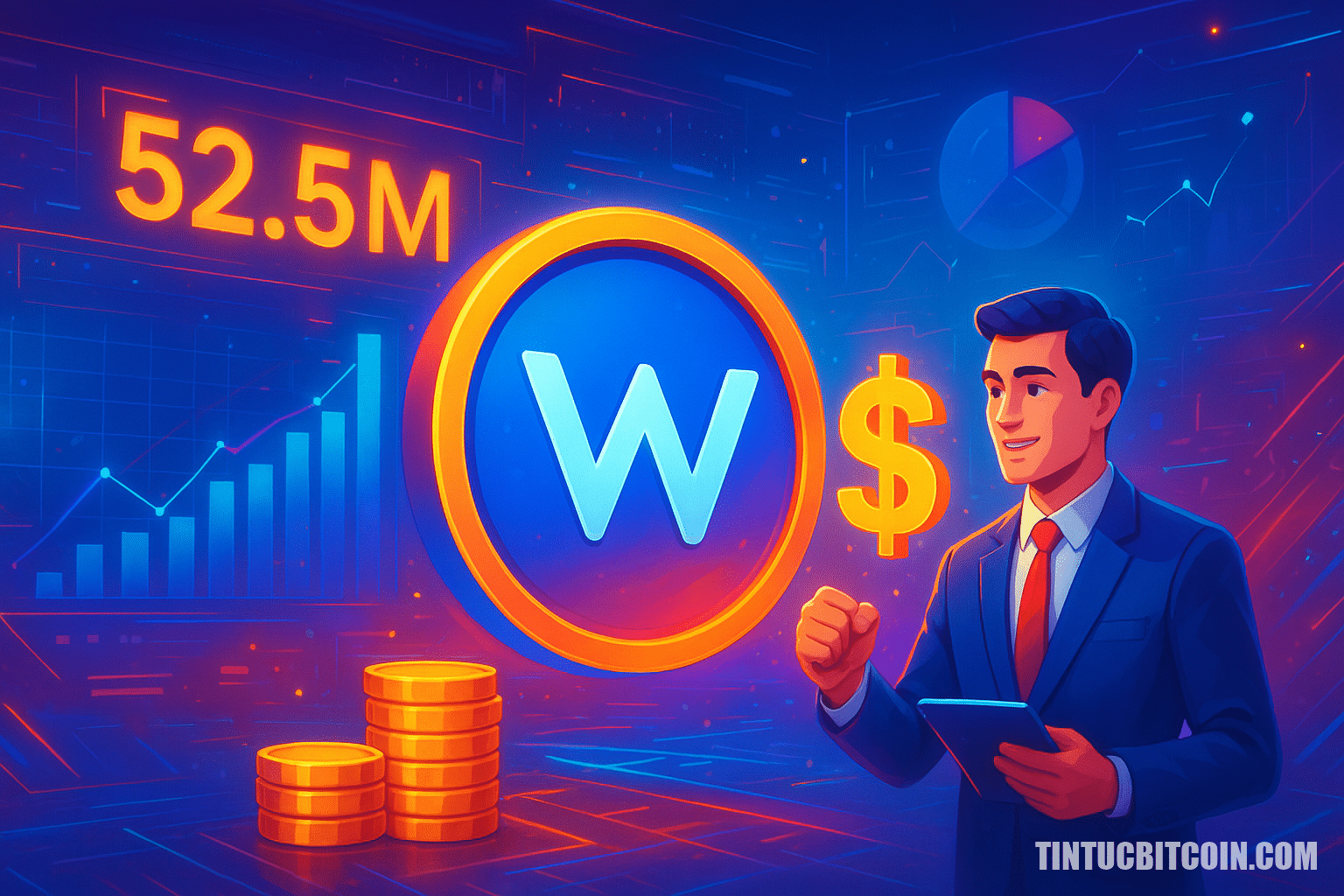 World Foundation huy động 52,5 triệu USD cho token WLD từ Pantera Capital - Tin Tức Bitcoin - Cập Nhật Tin Tức Coin Mới Nhất 24/7 2026 World Foundation huy động 52,5 triệu USD cho token WLD từ Pantera Capital