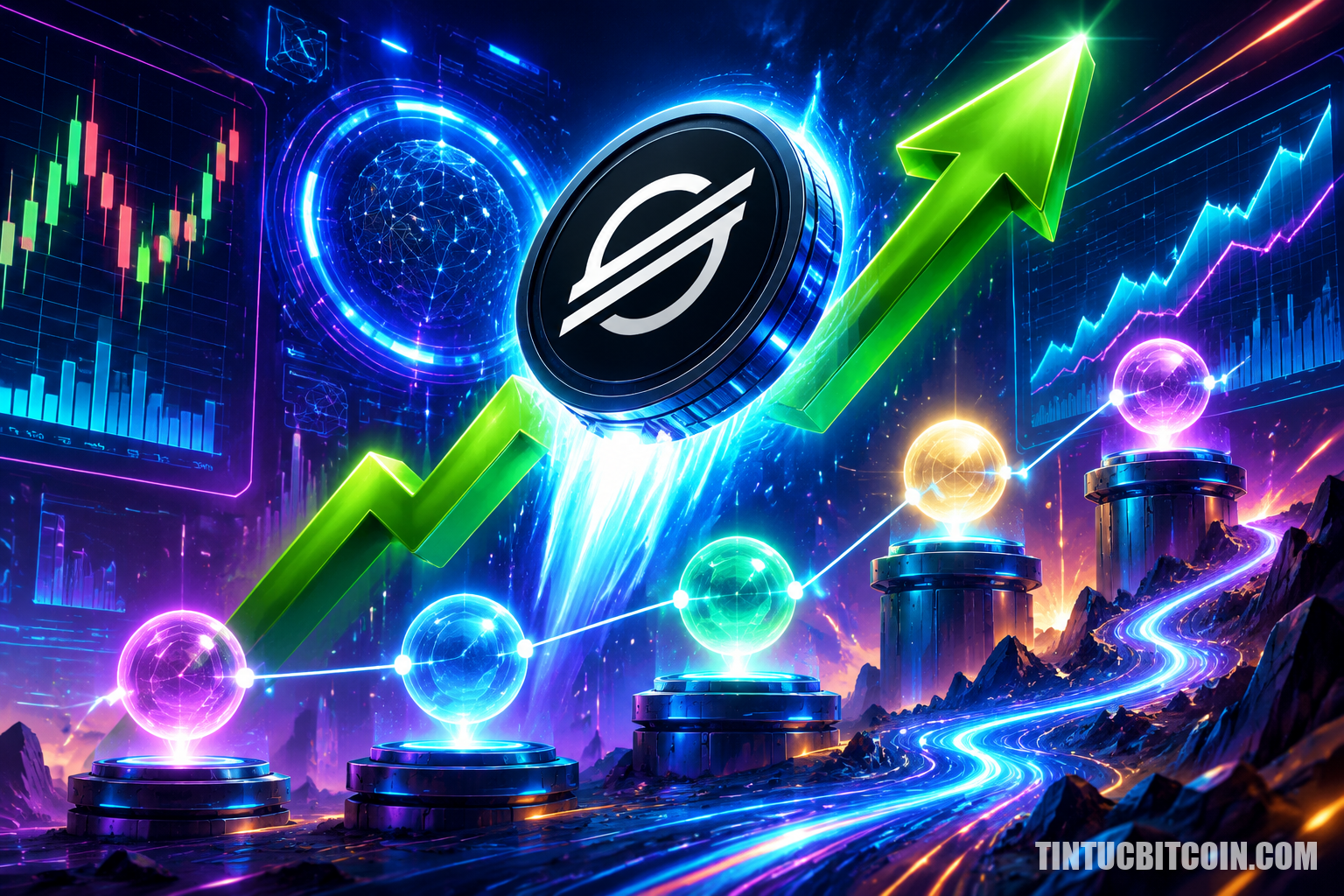 XLM cần lấy lại các mốc này để chuyển sang xu hướng tăng ngắn hạn - Tin Tức Bitcoin - Cập Nhật Tin Tức Coin Mới Nhất 24/7 2026 XLM cần lấy lại các mốc này để chuyển sang xu hướng tăng ngắn hạn