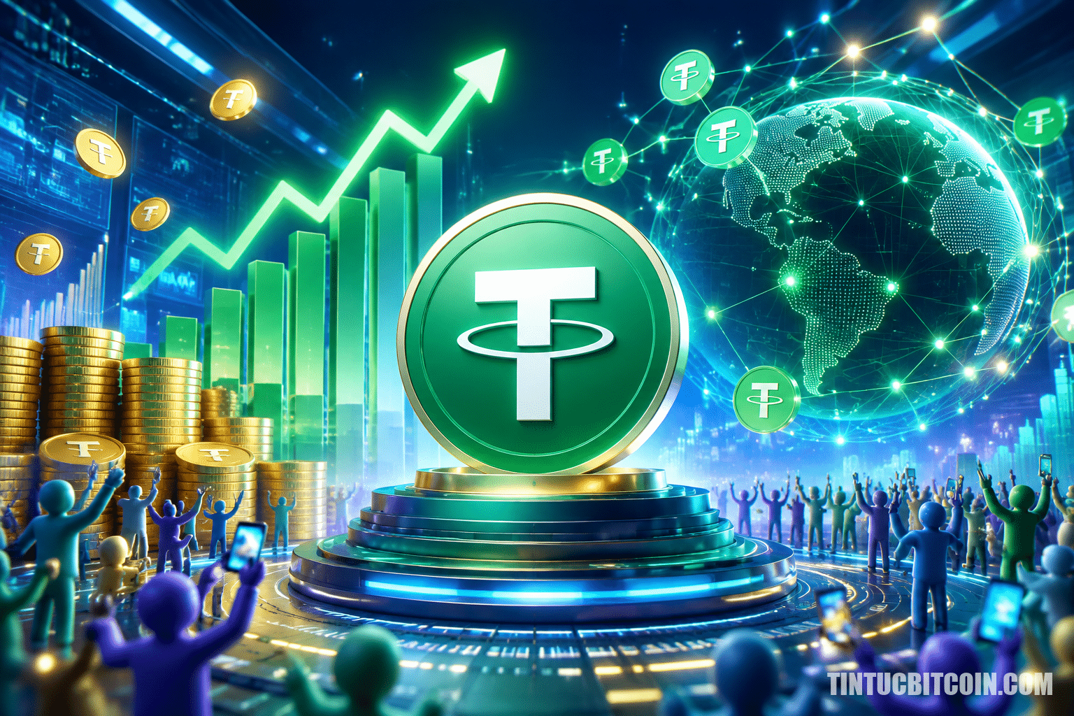 Tether lãi ròng 1,5 tỷ USD quý II, người dùng USDT đạt kỷ lục - Tin Tức Bitcoin - Cập Nhật Tin Tức Coin Mới Nhất 24/7 2026 Tether lãi ròng 1,5 tỷ USD quý II, người dùng USDT đạt kỷ lục