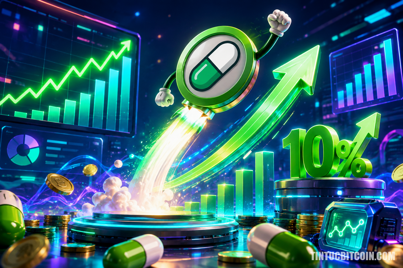 PUMP tăng 10% khi doanh thu Pump.fun tăng, phá mốc 0,002245 USD? - Tin Tức Bitcoin - Cập Nhật Tin Tức Coin Mới Nhất 24/7 2026 PUMP tăng 10% khi doanh thu Pump.fun tăng, phá mốc 0,002245 USD?
