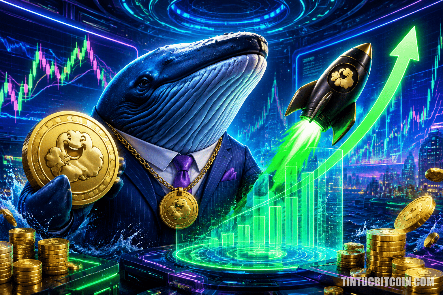 Cá voi FARTCOIN mua đòn bẩy 2,16 triệu USD, giá đảo chiều? - Tin Tức Bitcoin - Cập Nhật Tin Tức Coin Mới Nhất 24/7 2026 Cá voi FARTCOIN mua đòn bẩy 2,16 triệu USD, giá đảo chiều?