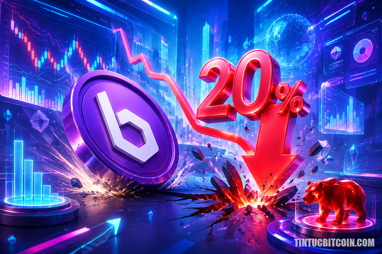 Đợt điều chỉnh 20% của BEAT có phải tín hiệu đầu tiên của đà giảm? - Tin Tức Bitcoin - Cập Nhật Tin Tức Coin Mới Nhất 24/7 2026 Đợt điều chỉnh 20% của BEAT có phải tín hiệu đầu tiên của đà giảm?