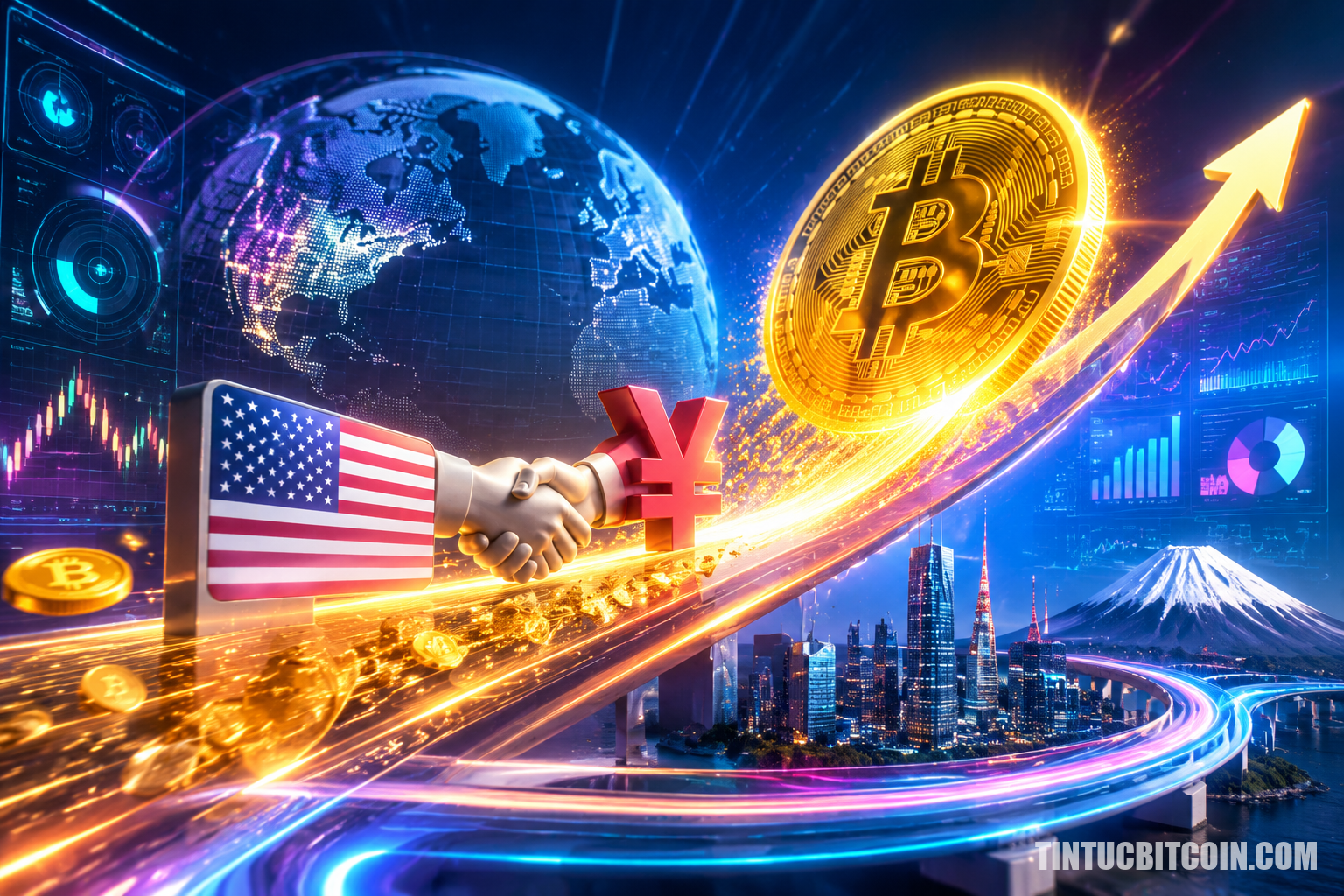 Mỹ hỗ trợ đồng yên có là cú hích lớn nhất cho Bitcoin năm 2026? - Tin Tức Bitcoin - Cập Nhật Tin Tức Coin Mới Nhất 24/7 2026 Mỹ hỗ trợ đồng yên có là cú hích lớn nhất cho Bitcoin năm 2026?