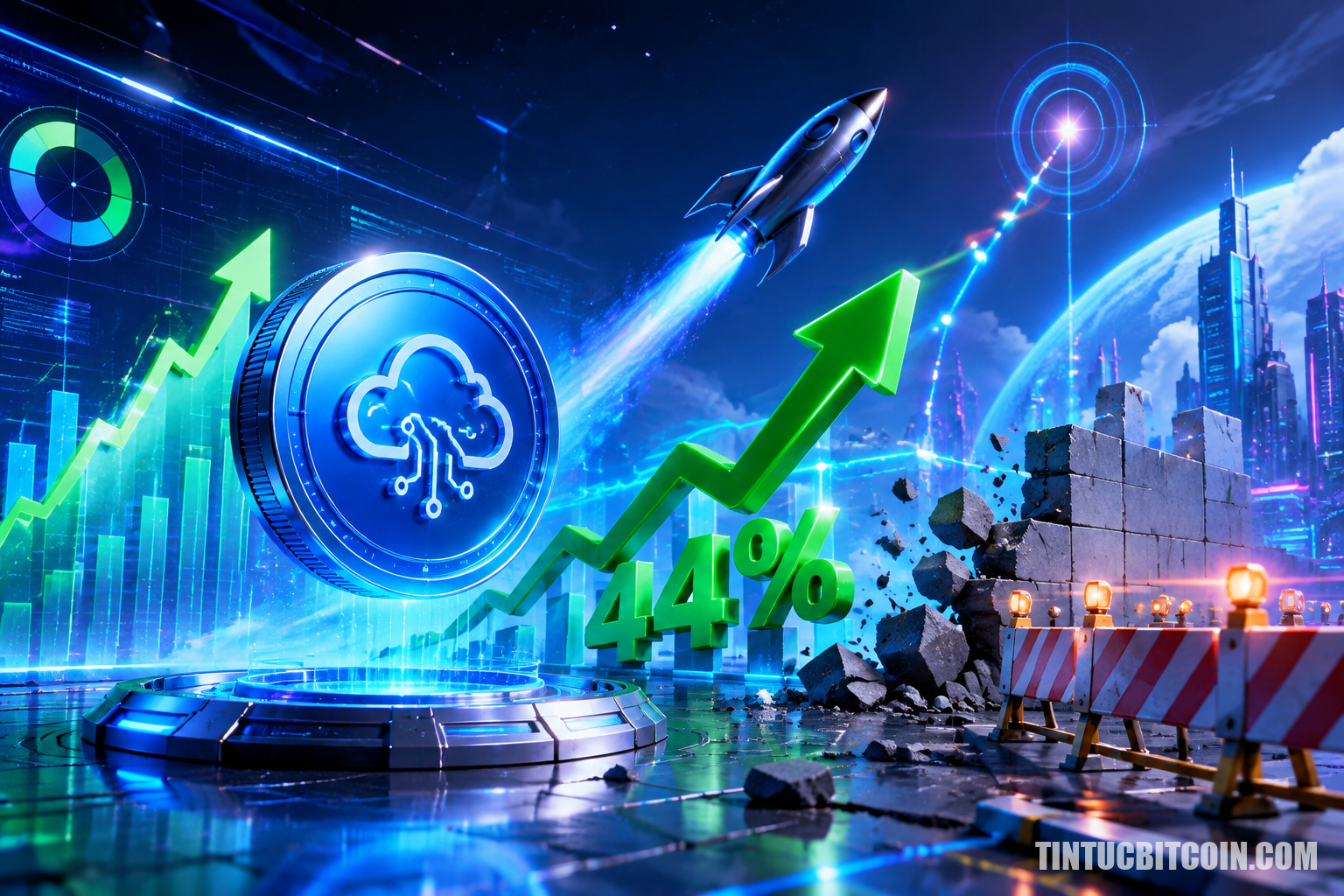 SKYAI tăng 44%, hướng tới 0,15 USD nhưng còn nhiều rào cản - Tin Tức Bitcoin - Cập Nhật Tin Tức Coin Mới Nhất 24/7 2026 SKYAI tăng 44%, hướng tới 0,15 USD nhưng còn nhiều rào cản