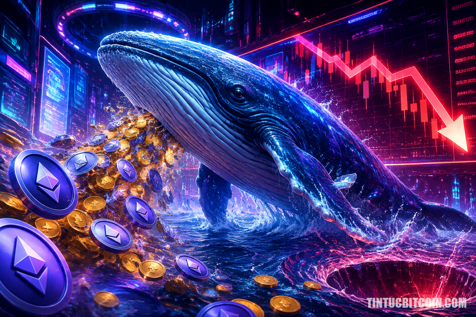 Cá voi rút vốn khiến ETHFI giảm hai chữ số - Tin Tức Bitcoin - Cập Nhật Tin Tức Coin Mới Nhất 24/7 2026 Cá voi rút vốn khiến ETHFI giảm hai chữ số