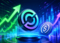 Bạn là chuyên gia SEO tiền điện tử. Dựa trên TIÊU ĐỀ GỐC = “Circle stock jumps 5% as Q2 earnings beat expectations, USDC supply grows 19%” hãy viết lại 1 tiêu đề Tiếng Việt tối đa 68 ký tự, bám sát ý CHÍNH quan trọng nhất trong nội dung gốc (được phép lược bỏ chi tiết phụ và đổi thứ tự các vế cho tự nhiên), không thêm dữ liệu hay chi tiết mới, dịch/viết lại thật tự nhiên. Nếu là câu hỏi thì giữ nguyên ý nghĩa câu hỏi và dấu “?”. Cố gắng xác định rõ tác nhân (Người…/Nhà đầu tư…/Công ty…/Cá voi… khi phù hợp), chọn 1 chủ thể trọng tâm thay vì liệt kê quá nhiều vế, giọng khách quan như báo tài chính, không khuyến nghị mua/bán. Ưu tiên cấu trúc [Tác nhân] + [Hành động mạnh] + [Bối cảnh giá/thời điểm/dự báo]. Chuẩn hóa số liệu theo chuẩn Việt Nam: dùng “,” cho thập phân, “.” cho hàng nghìn, bỏ phần thập phân nếu =0, rút gọn số chỉ còn 1 chữ số thập phân, đổi “$” thành USD (ví dụ: 100 USD), 1M → 1 triệu, 1B → 1 tỷ, 1T → 1 nghìn tỷ. Tự động đổi thời gian UTC → GMT+7 nếu xuất hiện(Ví dụ: 13:00 (UTC) sẽ chuyển đổi thành 20:00 (giờ VN)). Không dùng ngoặc kép trong tiêu đề, không tự tham chiếu, không ký tự thừa, tránh giật tít, tối ưu cho AI Search (Google AI Overview, SGE, Featured Snippet, PAA, Perplexity, ChatGPT Search).