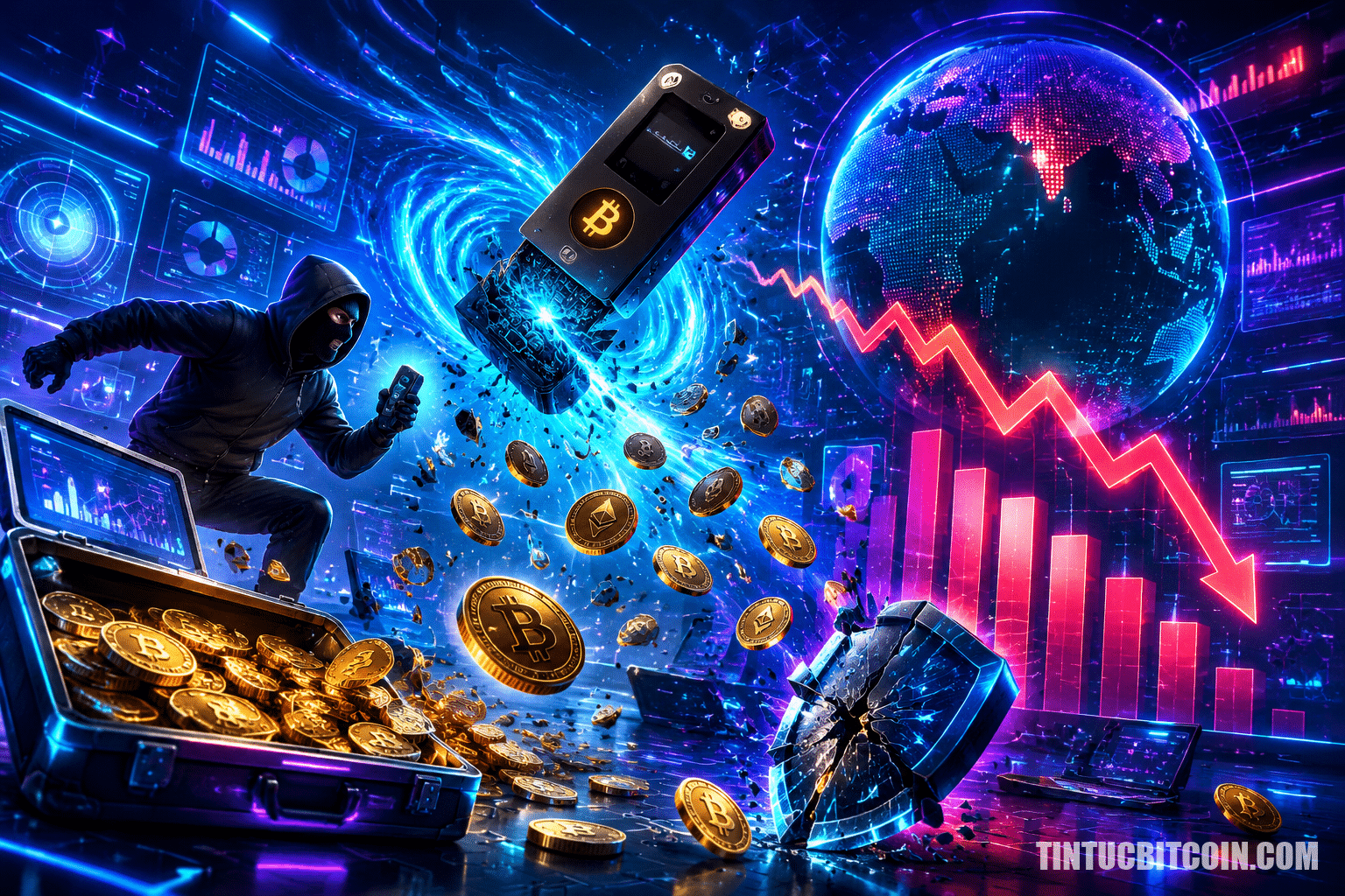 Khai thác Coldcard gây thiệt hại 111 triệu USD - Tin Tức Bitcoin - Cập Nhật Tin Tức Coin Mới Nhất 24/7 2026 Khai thác Coldcard gây thiệt hại 111 triệu USD