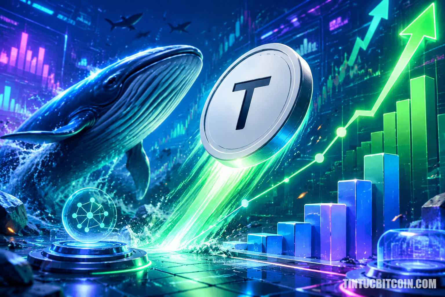 Bittensor có thể vượt 240 USD khi cá voi và lãi suất mở tăng? - Tin Tức Bitcoin - Cập Nhật Tin Tức Coin Mới Nhất 24/7 2026 Bittensor có thể vượt 240 USD khi cá voi và lãi suất mở tăng?
