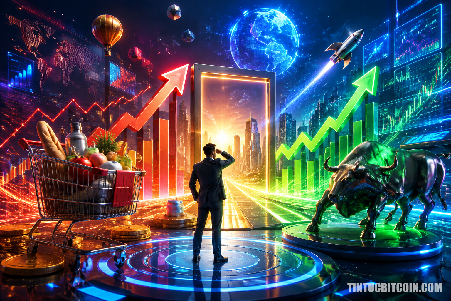 Nhà đầu tư chờ tuần lạm phát then chốt: Khẩu vị rủi ro trở lại? - Tin Tức Bitcoin - Cập Nhật Tin Tức Coin Mới Nhất 24/7 2026 Nhà đầu tư chờ tuần lạm phát then chốt: Khẩu vị rủi ro trở lại?