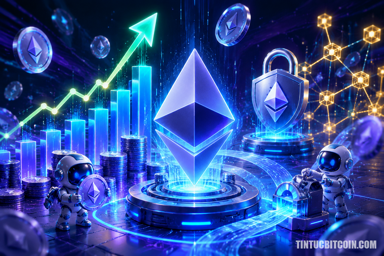 Staking Ethereum lập kỷ lục, EIP-8363 có làm chậm phát hành ETH? - Tin Tức Bitcoin - Cập Nhật Tin Tức Coin Mới Nhất 24/7 2026 Staking Ethereum lập kỷ lục, EIP-8363 có làm chậm phát hành ETH?