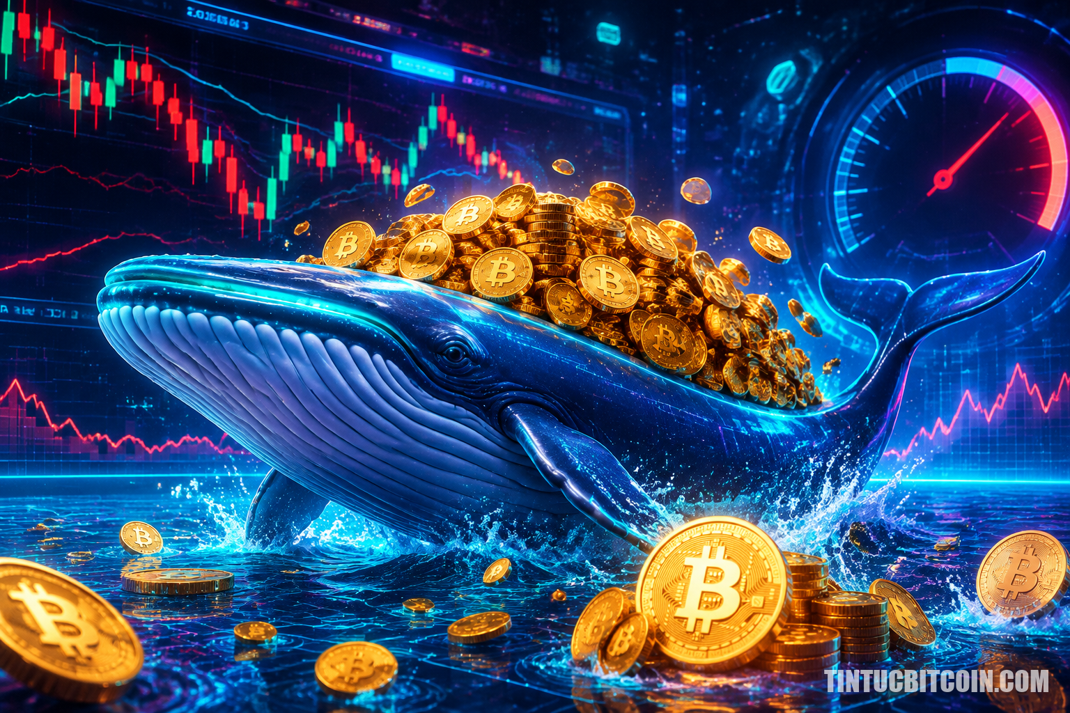 Cá voi Bitcoin thêm 54.000 BTC, giá vẫn dưới 65.000 USD - Tin Tức Bitcoin - Cập Nhật Tin Tức Coin Mới Nhất 24/7 2026 Cá voi Bitcoin thêm 54.000 BTC, giá vẫn dưới 65.000 USD