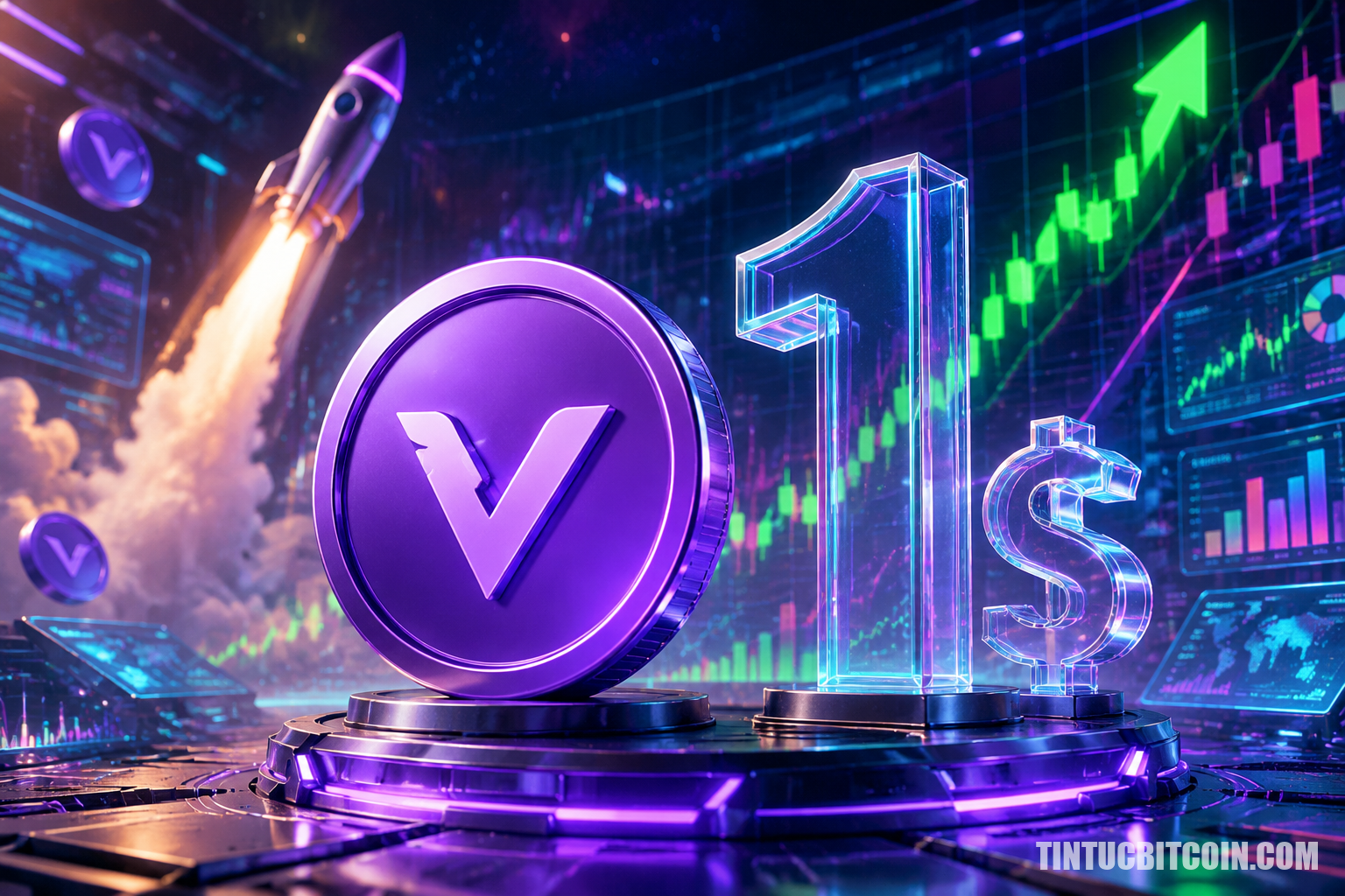 VELVET có thể giữ mốc 1 USD sau khi tăng 54%? - Tin Tức Bitcoin - Cập Nhật Tin Tức Coin Mới Nhất 24/7 2026 VELVET có thể giữ mốc 1 USD sau khi tăng 54%?