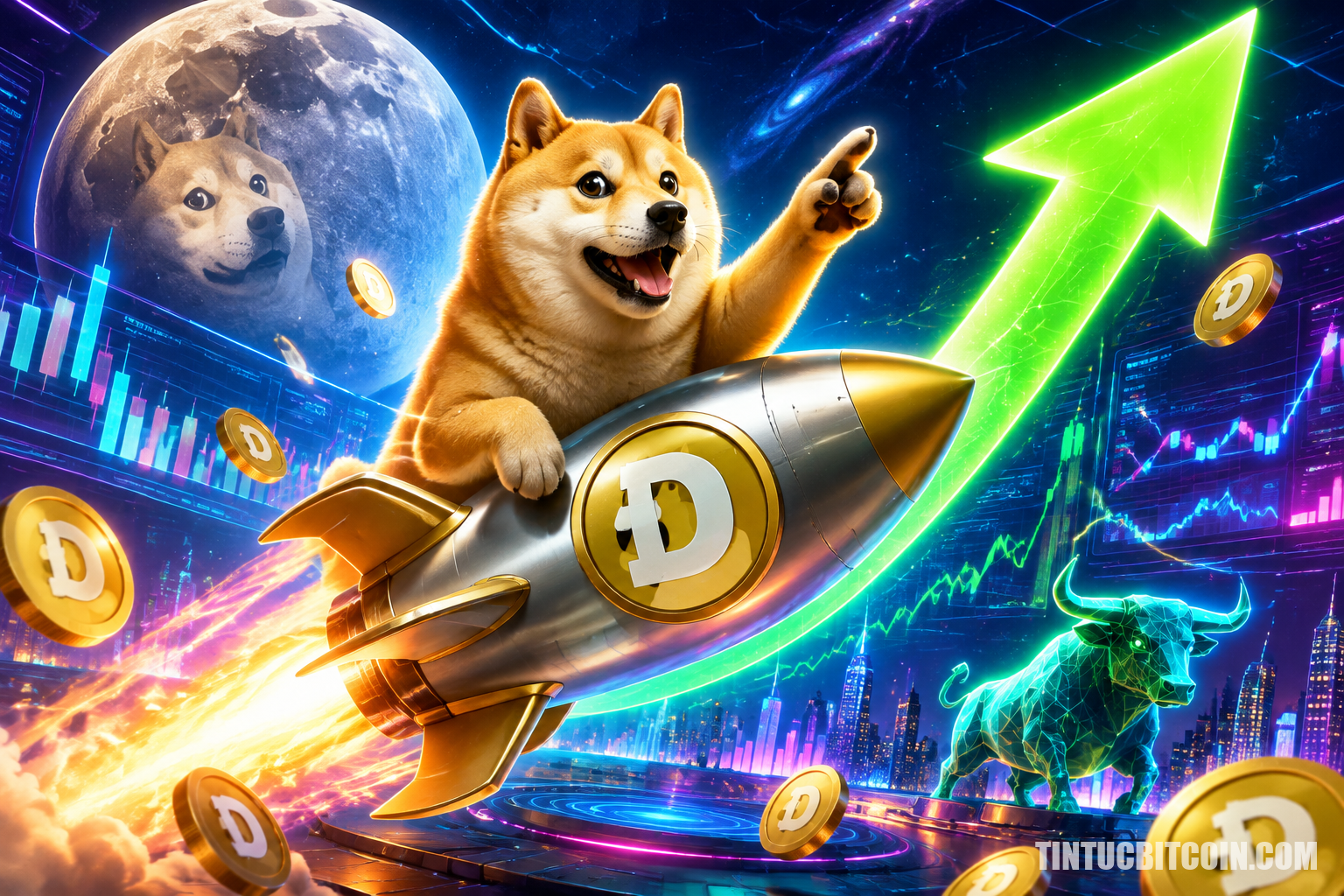 Dogecoin có thể lặp lại đà tăng 140% như năm 2022? - Tin Tức Bitcoin - Cập Nhật Tin Tức Coin Mới Nhất 24/7 2026 Dogecoin có thể lặp lại đà tăng 140% như năm 2022?
