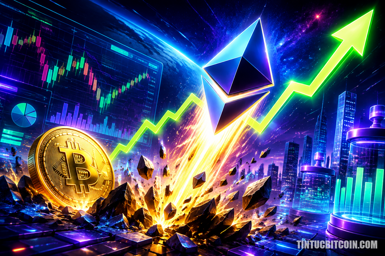 Ethereum có thể bứt phá nếu ETH/BTC vượt mốc 0,03 - Tin Tức Bitcoin - Cập Nhật Tin Tức Coin Mới Nhất 24/7 2026 Ethereum có thể bứt phá nếu ETH/BTC vượt mốc 0,03