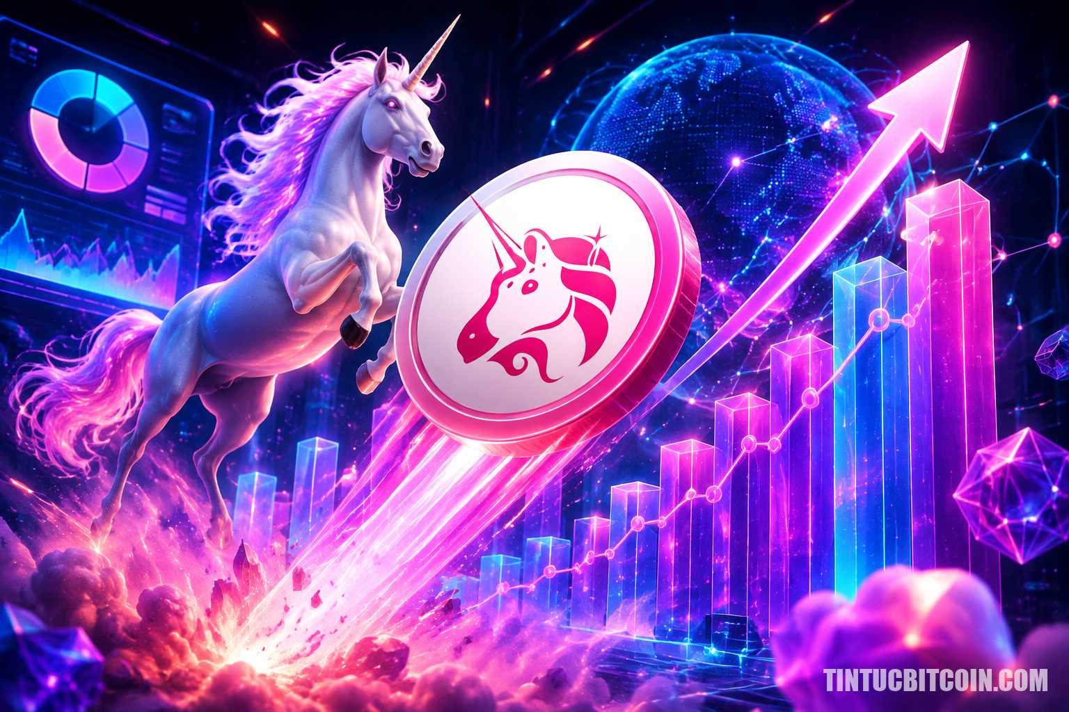 UNI có thể bứt phá nhờ nhu cầu sau khi TVL Uniswap tăng 100%? - Tin Tức Bitcoin - Cập Nhật Tin Tức Coin Mới Nhất 24/7 2026 UNI có thể bứt phá nhờ nhu cầu sau khi TVL Uniswap tăng 100%?