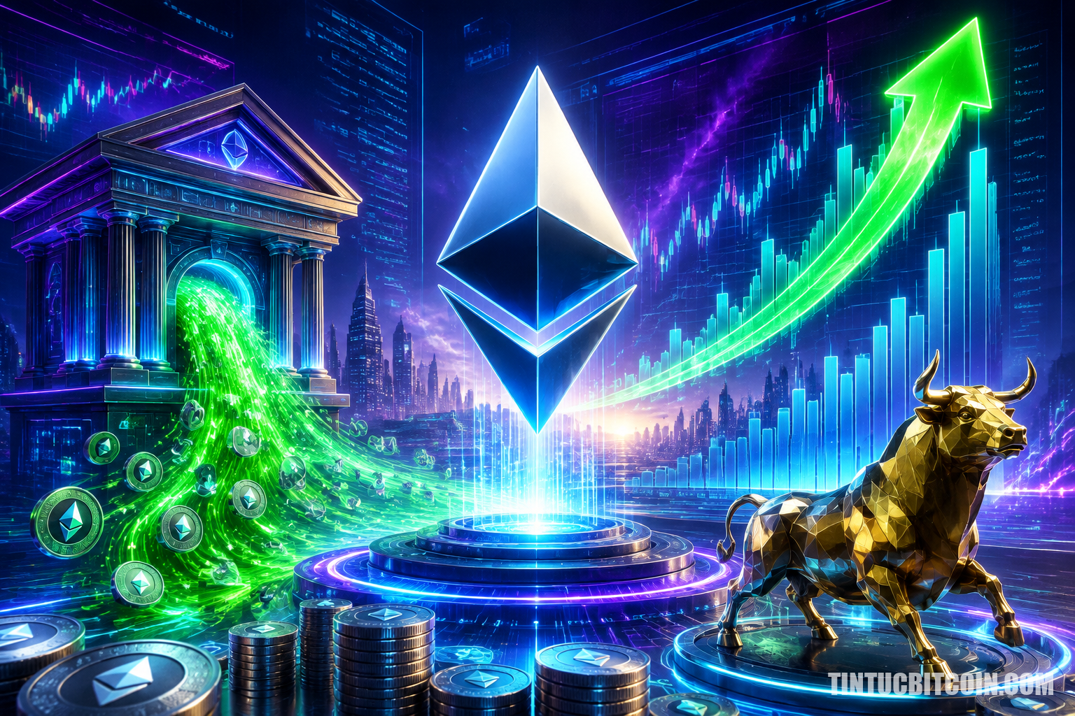 Dòng tiền vào ETF Ethereum đạt 189 triệu USD, ETH có lên 2.500 USD? - Tin Tức Bitcoin - Cập Nhật Tin Tức Coin Mới Nhất 24/7 2026 Dòng tiền vào ETF Ethereum đạt 189 triệu USD, ETH có lên 2.500 USD?