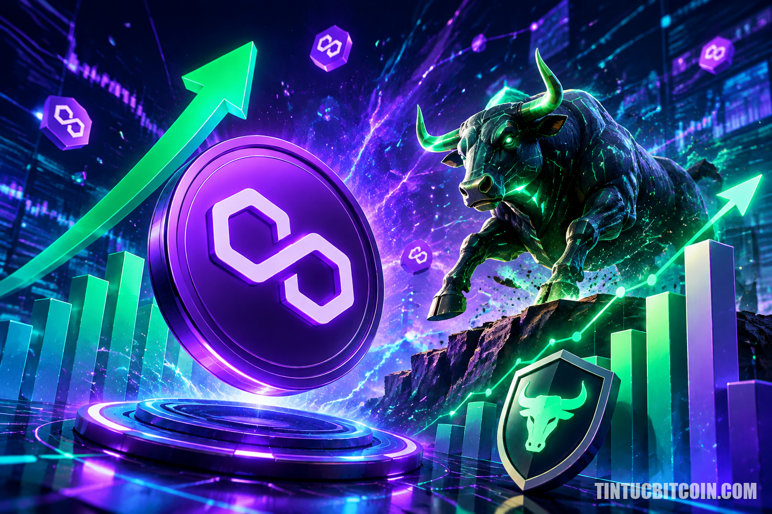 POL tăng 31% khi hoạt động Polygon bùng nổ, phe bò giữ nổi 0,085 USD? - Tin Tức Bitcoin - Cập Nhật Tin Tức Coin Mới Nhất 24/7 2026 POL tăng 31% khi hoạt động Polygon bùng nổ, phe bò giữ nổi 0,085 USD?