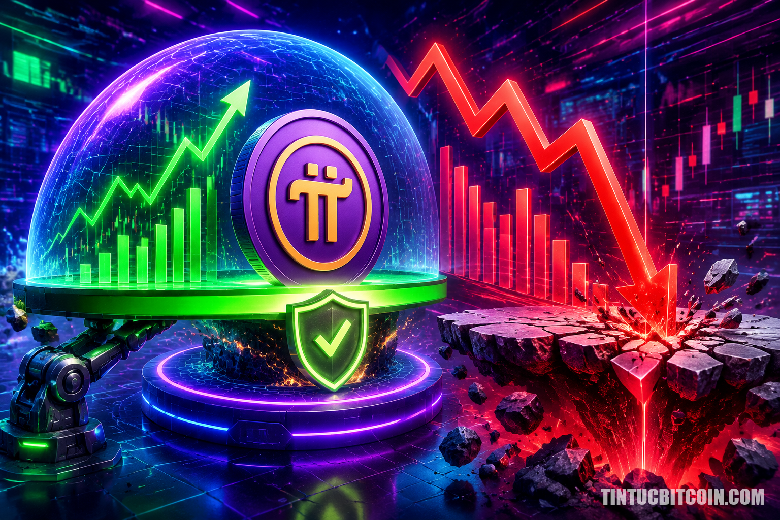 PI giữ hỗ trợ quan trọng dù giảm 15%, nguy cơ thủng 0,085 USD gia tăng - Tin Tức Bitcoin - Cập Nhật Tin Tức Coin Mới Nhất 24/7 2026 PI giữ hỗ trợ quan trọng dù giảm 15%, nguy cơ thủng 0,085 USD gia tăng