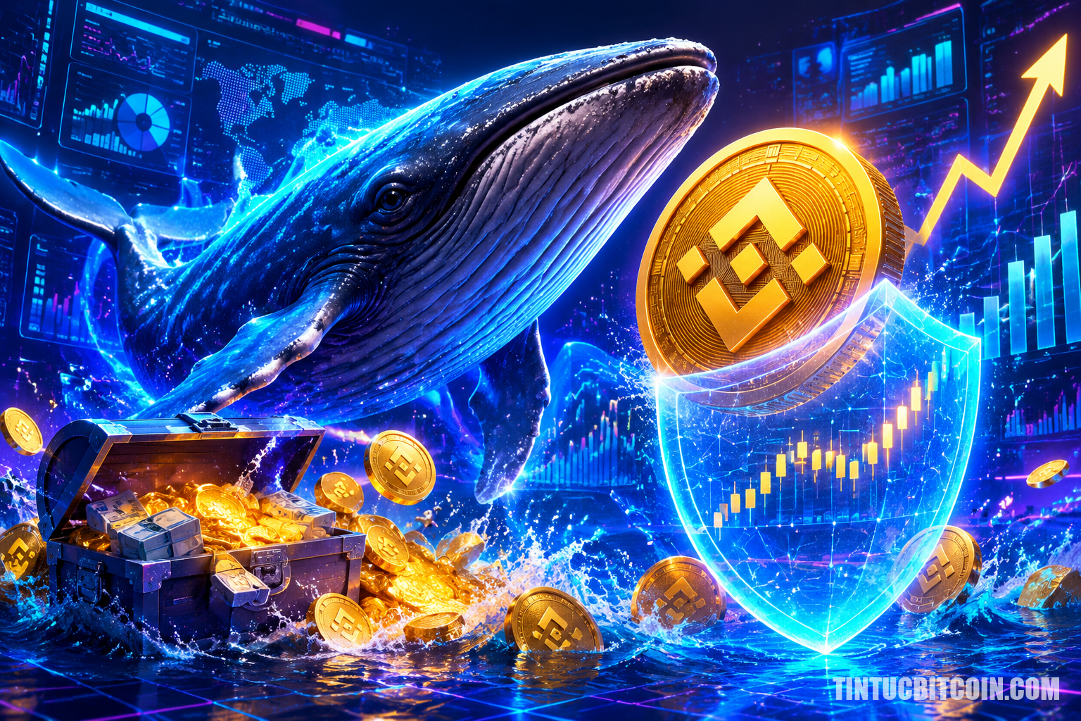 Cá voi đặt 8,5 triệu USD, giữ BNB trên 700 USD? - Tin Tức Bitcoin - Cập Nhật Tin Tức Coin Mới Nhất 24/7 2026 Cá voi đặt 8,5 triệu USD, giữ BNB trên 700 USD?
