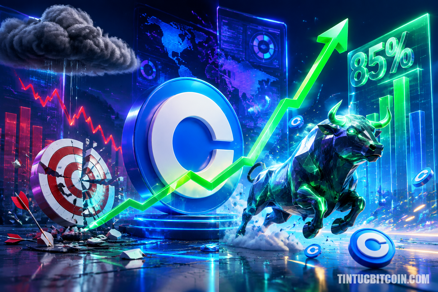 Bernstein vẫn dự báo COIN tăng 85% dù Coinbase hụt mục tiêu quý II - Tin Tức Bitcoin - Cập Nhật Tin Tức Coin Mới Nhất 24/7 2026 Bernstein vẫn dự báo COIN tăng 85% dù Coinbase hụt mục tiêu quý II