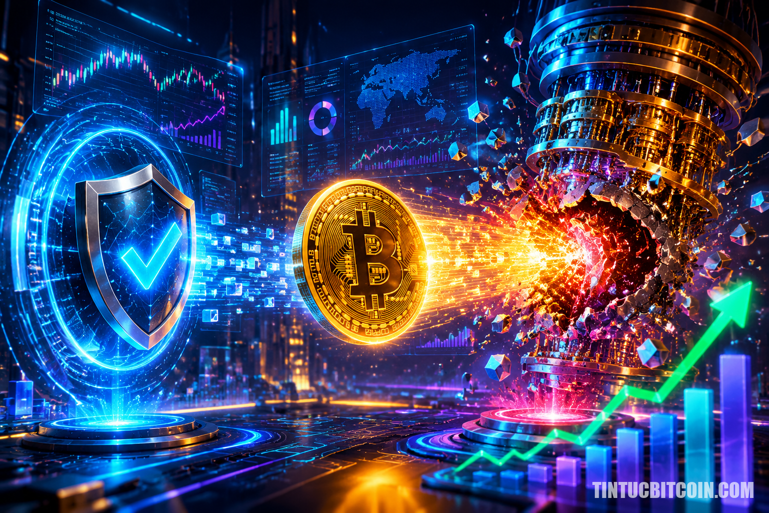 Bitcoin hoàn tất giao dịch đầu tiên chống lại máy tính lượng tử - Tin Tức Bitcoin - Cập Nhật Tin Tức Coin Mới Nhất 24/7 2026 Bitcoin hoàn tất giao dịch đầu tiên chống lại máy tính lượng tử