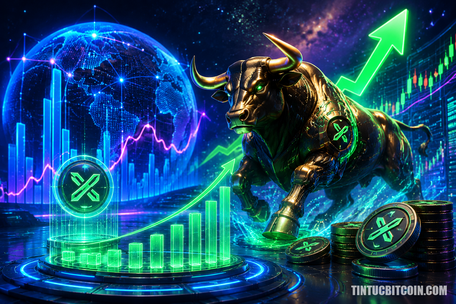 DeXe tăng 36%, khối lượng giao dịch đạt 238 triệu USD, phe bò được hỗ trợ - Tin Tức Bitcoin - Cập Nhật Tin Tức Coin Mới Nhất 24/7 2026 DeXe tăng 36%, khối lượng giao dịch đạt 238 triệu USD, phe bò được hỗ trợ