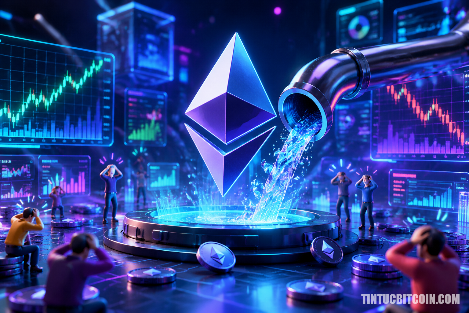 Ethereum hết hàng chờ rút có thể chưa phải tín hiệu tốt? - Tin Tức Bitcoin - Cập Nhật Tin Tức Coin Mới Nhất 24/7 2026 Ethereum hết hàng chờ rút có thể chưa phải tín hiệu tốt?